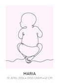 Baby Pige - Personlig