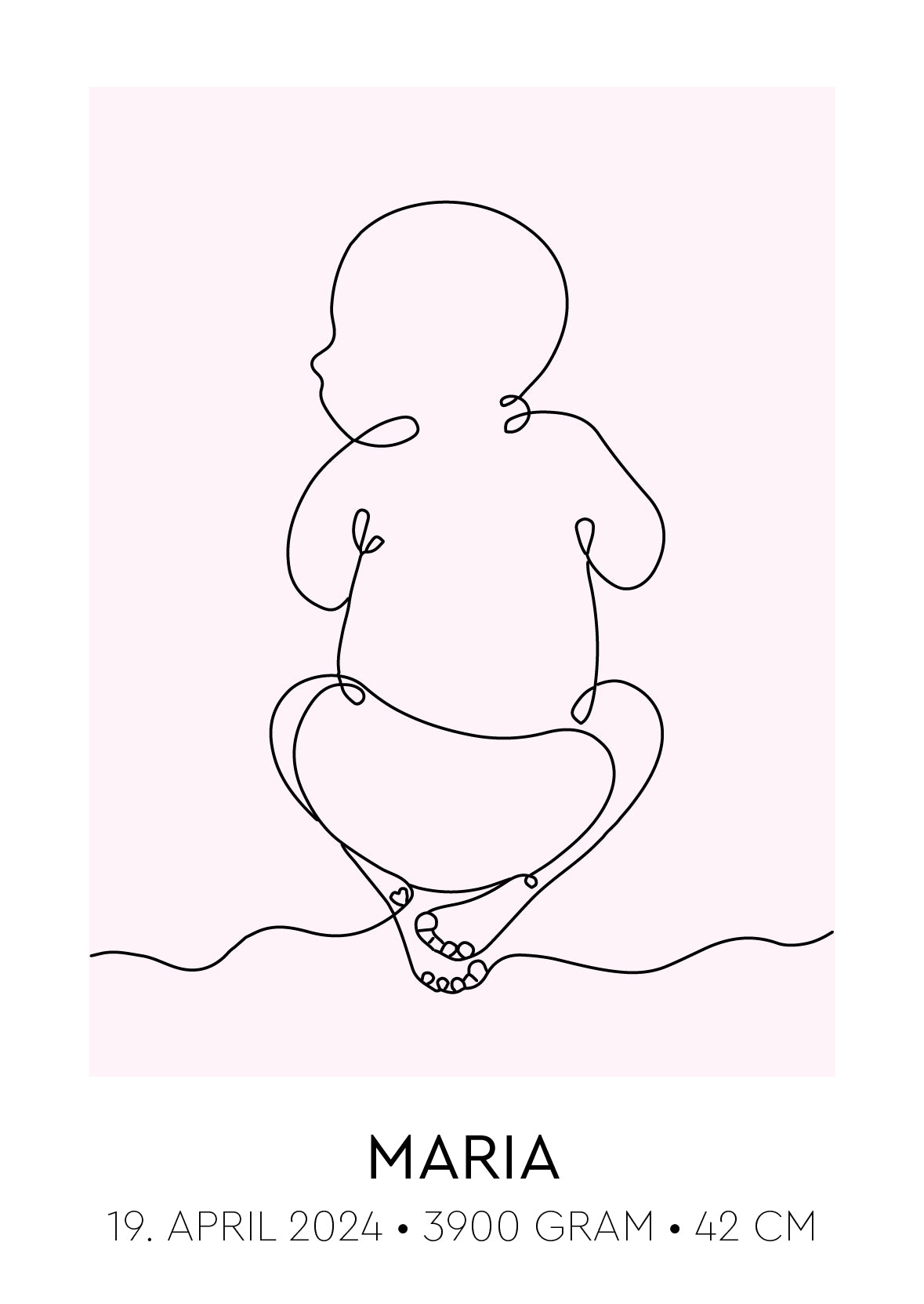 Baby Pige - Personlig